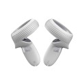 VR Handle Silicone Non-slip Drop Resistant Protective Cver For Meta Quest(White)