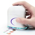 PEKOKO  Handheld Color Label Printer Bluetooth Connection Portable Mini Home Inkjet Printer, Model: