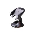 2 PCS Car Mobile Phone Frame Car Universal Mouse Suction Cup Mobile Phone Bracket(Black)
