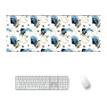 800x300x2mm  Office Learning Rubber Mouse Pad Table Mat(9 Tropical Rainforest)