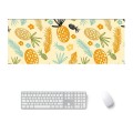 800x300x5mm Office Learning Rubber Mouse Pad Table Mat(3 Creative Pineapple)