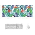 800x300x5mm Office Learning Rubber Mouse Pad Table Mat(8 Tropical Rainforest)