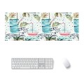 800x300x5mm Office Learning Rubber Mouse Pad Table Mat(14 Tropical Rainforest)
