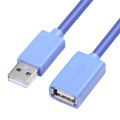 Jasoz USB Male to Female Oxygen-Free Copper Core Extension Data Cable, Colour: Dark Blue 2m