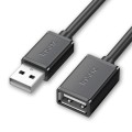 Jasoz USB Male to Female Oxygen-Free Copper Core Extension Data Cable, Colour: Black 10m