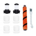Handheld Vacuum Cleaner Main Brush + Small Brush + Filter + Replacement Sponge For Shark IF100(8 PCS