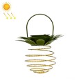 24 LEDs  Solar Pineapple Lights Wrought Iron Lantern LED Copper Wire String Outdoor Waterproof Garde