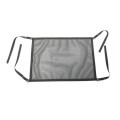 Car Storage Network Pocket Car Roof Seating Room Mesh Folding Hanging Bag, Style: Single Layer(Black