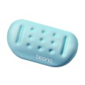 Baona Silicone Memory Cotton Wrist Pad Massage Hole Keyboard Mouse Pad, Style: Mouse Pad (Blue)