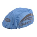 2 PCS Cycling Helmet Rain Cover Outdoor Reflective Safety Helmet Cover, Size: Free Size(Blue (Style