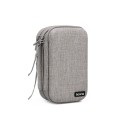 Baona BN-F027 Double-Layer Mobile Hard Disk Storage Bag EVA Hard Shell Hard Disk Protective Cover(Gr