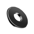 Q6 Car Magnetic Mobile Phone Holder Round Car Dashboard Navigation Bracket(Black)