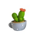 Cute Shaking Head Spring Car Decoration Cake Baking Mini Potted Resin Decoration, Specification: Mip