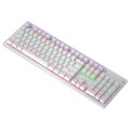 LEAVEN K880 104 Keys Gaming Green Axis Office Computer Wired Mechanical Keyboard, Cabel Length:1.6m(