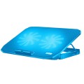 ICE COOREL N106 Laptop Base Adjustment Radiator Dual-Fan Notebook Cooling Bracket, Colour: Luxury Ve