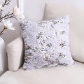 Double-sided Sequin Plush Pillowcase + Pillow Home Living Room Sofa Cushion, Specification: 40x40cm(