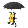 CYCLINGBOX Bicycle Mobile Phone Bracket With Parasol Rider Mobile Phone Frame, Style: Rearview Mirro