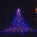 10LM 350 LED Star Waterfall Light Christmas Tree String Lights Outdoor Meteor Light, Plug Spec: US P