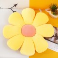 Small Daisy Flower Soft Elastic Cushion Pillow 37cm(Yellow)