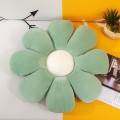Small Daisy Flower Soft Elastic Cushion Pillow 37cm(Dark Green)