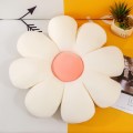Small Daisy Flower Soft Elastic Cushion Pillow 72cm(White)
