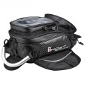 GHOST RACING GR-YXB08 Motorcycle Bag Touch Navigation Fuel Tank Package Dust Waist Bag(Without Magne