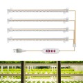 LED Plant Growth Lamp Time Potted Plant Intelligent Remote Control Cabinet Light, Style: 30cm Four H