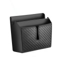 DM-020 Car Sticky Carbon Fiber Storage Bag Car Mobile Phone Storage Box Small