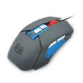 MOS9A 9 Keys 1600DPI Office Game USB Voice-Activated Voice Macro Programming Mouse, Cable Length: 2m