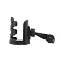 2 PCS SMCP-380 General Riding Cup Rack Motorcycle Bicycle Cup Holder(Rearview Mirror Installation)