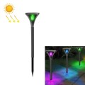 TS-S5206 4 LED Four-Sided Luminous Solar Lawn Lamp Ground Plug Light, Color temperature: Colorful Gr