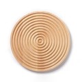 Large Circle Wooden Tray Photography Shooting Props