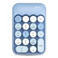 MOFii X910 2.4G 18 Keys 1600 DPI Wireless Numeric  Keypad(Blue)