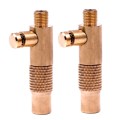 2 PCS Car Inflatable Pump Extension Tube Quick Connector(Thread Twisted Joint)