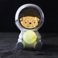 W1153 Resin Planet Night Light Home Decorations, Style: Puppy Astronaut