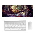 Hand-Painted Fantasy Pattern Mouse Pad, Size: 300 x 800 x 4mm Seaming(4 Tree Scenery)