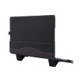 Multifunctional PU Leather Laptop Case With Stand Function, Color: 13.3 inch Black
