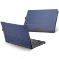 Laptop PU Leather Protective Case For Lenovo Yoga 530-14(Blue)