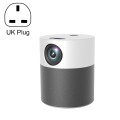 M1 Home Commercial LED Smart HD Projector, Specification: UK Plug(Foundation Version)