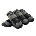 4 PCS / Set HCPET Dog Shoes Breathable Net Dog Shoes, Size: No.2 4.5cm(Gray)