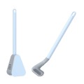 Golf Toilet Brush With Self-Opening And Closing Water-Proof Base(Blue)