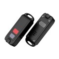 AF-2002 130dB Rechargeable Anti-Wolf Alarm Self-Defense Device With Distress Light(Black)