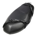 MC1004 Motorcycle Sun Protection Dustproof Rain Seat Cover, Specification: XL(Black)