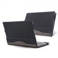 Laptop Leather Anti-Fall Protective Case For HP Envy X360 13-Ag Ar(Dark Gray)