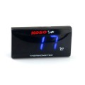 KOSO Motorcycle Water Tank Thermometer(Blue Light)