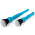 Car Air Conditioner Outlet Brush Interior Cleaning Soft Brush, Specification: Small+Large(Blue)
