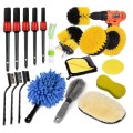 19 PCS / Set Car Wheel Cleaning Brush Interior Detail Brush