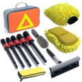 11 PCS / Set Soft Detail Brush Waterproof Car Wash Gloves