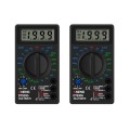 2 PCS ANENG DT830G Portable Digital Multimeter(Black)