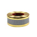 1m Car Bumper Anti-Collision Strip, Color: Two-color Gold 5cm